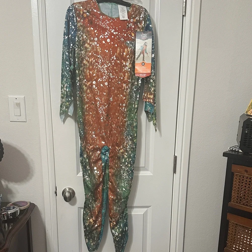 Green Piranha Costume for Kids - Picture 3 of 6